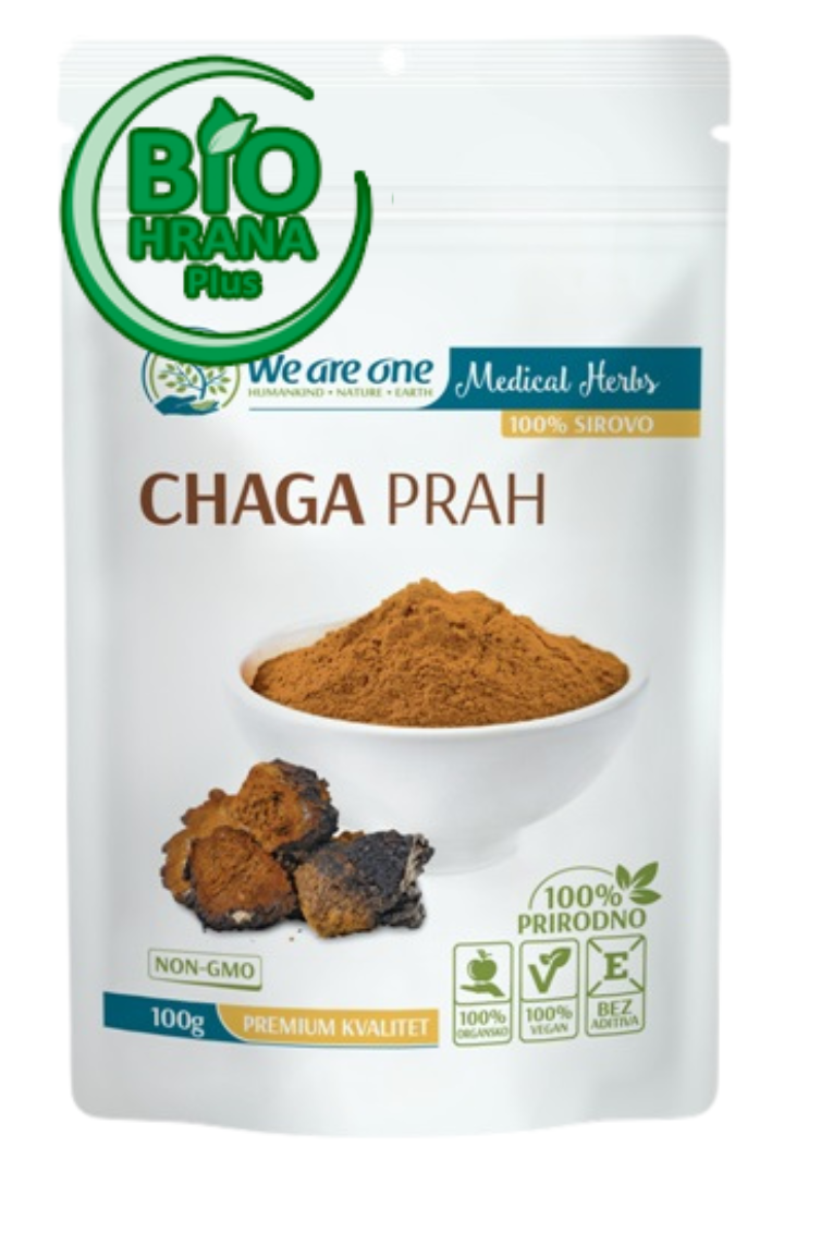 Čaga prah organik 50g - We are one